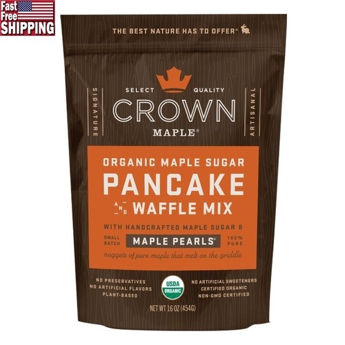 Organic maple sugar pancake - maple,
